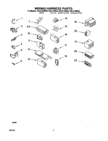 07 - Wiring Harness parts for Whirlpool Washer RAL5144BL0 from AppliancePartsPros.com
