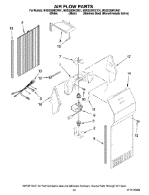 12 - Air Flow Parts, Optional Parts (Not Included) parts for Maytag Refrigerator MSD2269KEW01 from AppliancePartsPros.com