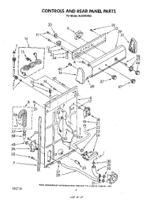03 - Controls And Rear Panel parts for Whirlpool Washer AL6245VL0 from AppliancePartsPros.com