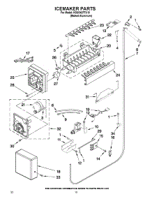 11 - Control parts for Whirlpool Refrigerator CS25AFXKQ01 from AppliancePartsPros.com
