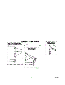 04 - Water System parts for Whirlpool Washer LA9680XWN1 from AppliancePartsPros.com