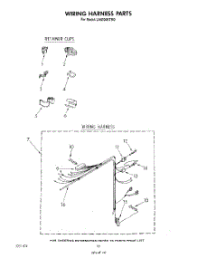 09 - Wiring Harness parts for Whirlpool Washer LA6090XTW0 from AppliancePartsPros.com