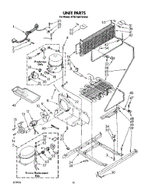06 - Unit parts for Kitchenaid Refrigerator KTRF18KTAL00 from AppliancePartsPros.com