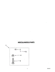 05 - Miscellaneous parts for Whirlpool Washer LST6132AN0 from AppliancePartsPros.com