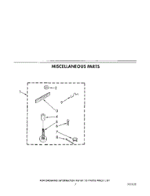 05 - Miscellaneous parts for Whirlpool Washer LA8400XWN1 from AppliancePartsPros.com