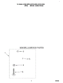 03 - Miscellaneous parts for Whirlpool Washer 8LSR5132BN0 from AppliancePartsPros.com
