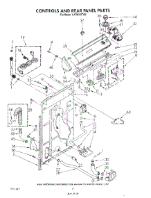 03 - Controls And Rear Panel parts for Whirlpool Washer LA7801XTW0 from AppliancePartsPros.com