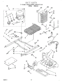 10 - Unit parts for Kitchenaid Refrigerator KSUS27QDWH02 from AppliancePartsPros.com