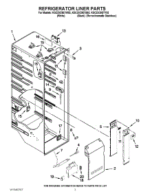 04 - Chassis parts for Whirlpool Range CGS365HQ0 from AppliancePartsPros.com