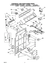 02 - Controls And Rear Panel parts for Whirlpool Washer LSV7233BW0 from AppliancePartsPros.com