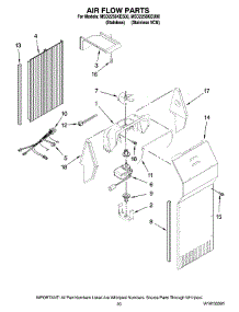12 - Air Flow Parts, Optional Parts (Not Included) parts for Maytag Refrigerator MSD2258KEU00 from AppliancePartsPros.com