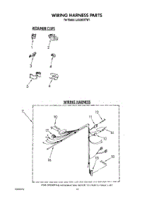 09 - Wiring Harness parts for Whirlpool Washer LA5380XTN1 from AppliancePartsPros.com