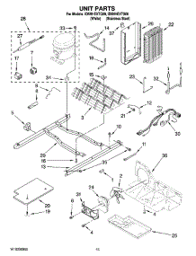 09 - Unit Parts parts for Whirlpool Refrigerator ID5HHEXTQ00 from AppliancePartsPros.com