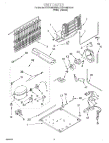 05 - Unit parts for Kitchenaid Refrigerator KTRP20MDWH05 from AppliancePartsPros.com