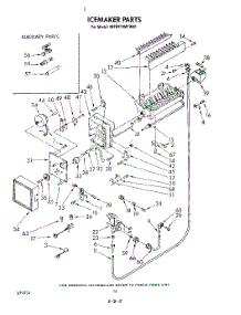 09 - Ice Maker , Not Illustrated parts for Whirlpool Refrigerator 4KFRF19MTW00 from AppliancePartsPros.com