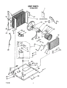 03 - Unit, Lit / Optional parts for Whirlpool Hood RH81 from AppliancePartsPros.com