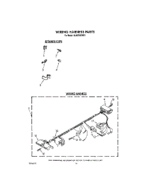 09 - Wiring Harness parts for Whirlpool Washer 4LA6300XXW1 from AppliancePartsPros.com