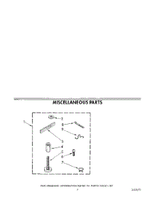 06 - Miscellaneous parts for Whirlpool Washer LA5668XTN1 from AppliancePartsPros.com