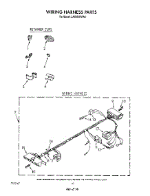 08 - Wiring Harness parts for Whirlpool Washer LA8580XWM0 from AppliancePartsPros.com