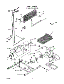 05 - Unit parts for Kitchenaid Refrigerator KTRC18KXWH00 from AppliancePartsPros.com