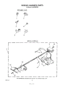 08 - Wiring Harness parts for Whirlpool Washer GLA5580XSG3 from AppliancePartsPros.com