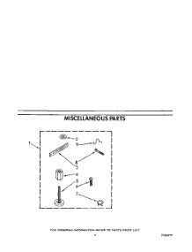 07 - Miscellaneous parts for Kitchenaid Washer KAWE460WAL1 from AppliancePartsPros.com