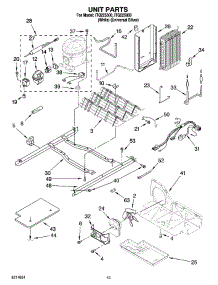 09 - Unit Parts parts for Whirlpool Refrigerator ITQ225300 from AppliancePartsPros.com