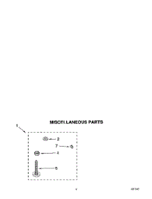 03 - Miscellaneous parts for Whirlpool Washer LSV8245AW0 from AppliancePartsPros.com