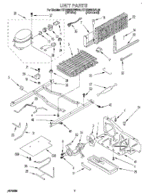05 - Unit parts for Kitchenaid Refrigerator KTHS20MBAL00 from AppliancePartsPros.com