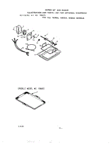 08 - Section parts for Whirlpool Range 1433W1A from AppliancePartsPros.com