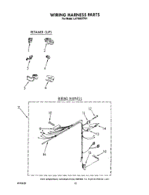 09 - Wiring Harness parts for Whirlpool Washer LA7900XTW1 from AppliancePartsPros.com