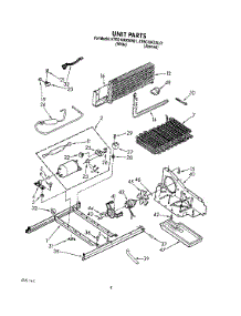 05 - Unit parts for Kitchenaid Refrigerator KTRC18KXWH01 from AppliancePartsPros.com