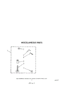 05 - Miscellaneous parts for Whirlpool Washer 6LA5800XTM0 from AppliancePartsPros.com