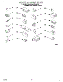 07 - Wiring Harness parts for Whirlpool Washer LST9355DZ0 from AppliancePartsPros.com