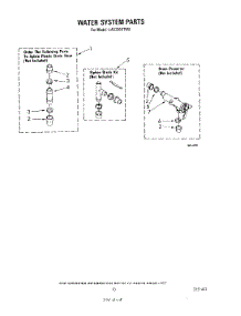 11 - Water System parts for Whirlpool Washer LA5320XTM0 from AppliancePartsPros.com