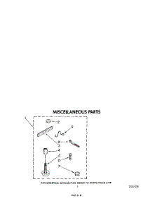 05 - Miscellaneous parts for Whirlpool Washer LA5330XTF0 from AppliancePartsPros.com