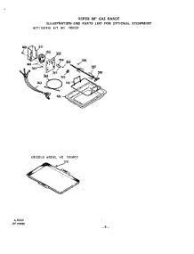 08 - Rotisserie Kit, Griddle parts for Whirlpool Range 1463W2A from AppliancePartsPros.com