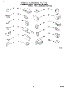 06 - Wiring Harness parts for Whirlpool Washer LSR7233BG2 from AppliancePartsPros.com