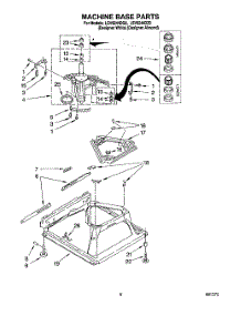 06 - Machine Base parts for Whirlpool Washer LSV8244DQ0 from AppliancePartsPros.com