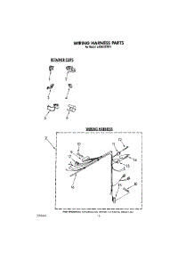 08 - Wiring Harness parts for Whirlpool Washer LA5400XTG1 from AppliancePartsPros.com