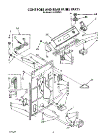 03 - Controls And Rear Panel parts for Whirlpool Washer LA9100XTM1 from AppliancePartsPros.com