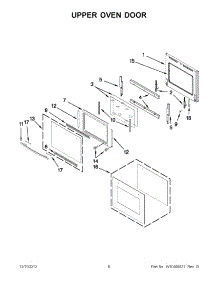 06 - Refrigerator Door parts for Whirlpool Refrigerator CS22AEXHN00 from AppliancePartsPros.com