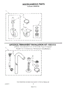 07 - Miscellaneous , Permanent Installation parts for Whirlpool Washer LC4900XTM0 from AppliancePartsPros.com