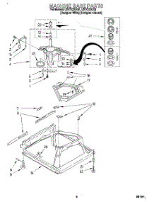 06 - Machine Base parts for Whirlpool Washer LSV7233DZ0 from AppliancePartsPros.com