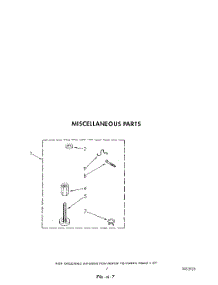 05 - Miscellaneous parts for Whirlpool Washer 6LA6300XTN1 from AppliancePartsPros.com