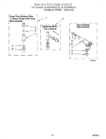 10 - Water System parts for Whirlpool Washer 6LSC9255AQ0 from AppliancePartsPros.com