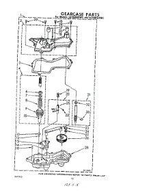 10 - Gearcase parts for Whirlpool Washer LA7005XPW1 from AppliancePartsPros.com