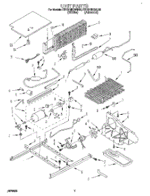 05 - Unit parts for Kitchenaid Refrigerator KTHD18KBWH00 from AppliancePartsPros.com