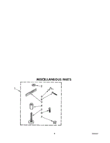 04 - Miscellaneous parts for Whirlpool Washer LA7088XTG1 from AppliancePartsPros.com