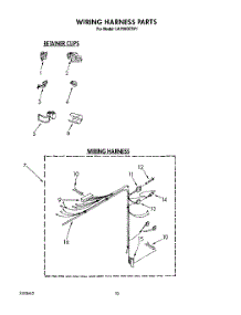 09 - Wiring Harness parts for Whirlpool Washer LA7000XTG1 from AppliancePartsPros.com